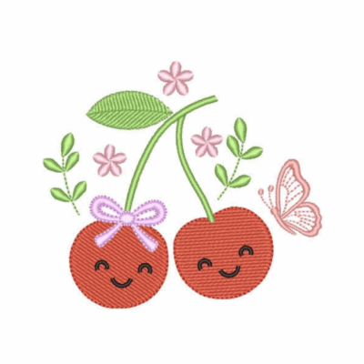 Cereja com Floral