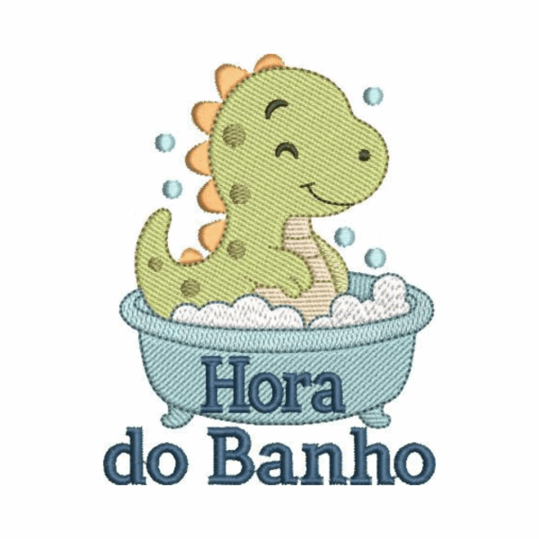Coleção com 05 matriz Hora do Banho4 (Pontos Leves) - Image 2