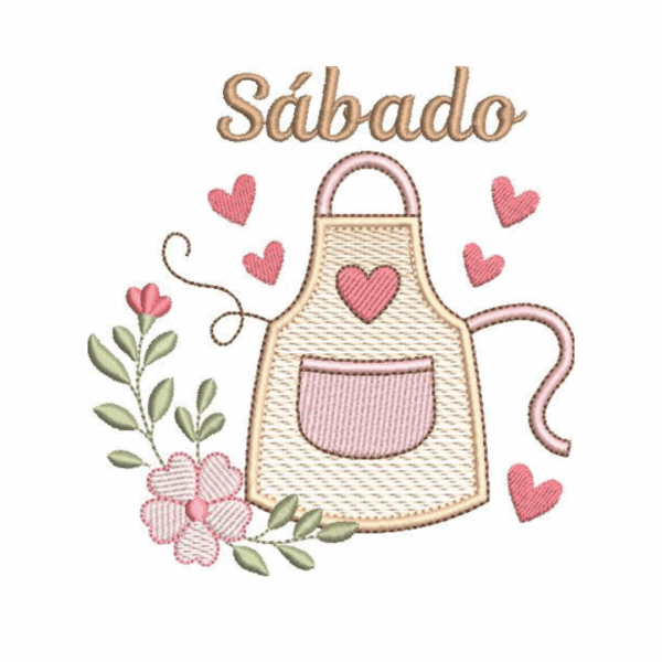 Coleção de matriz Semaninha Cozinha2 (Pontos Leves) - Image 8
