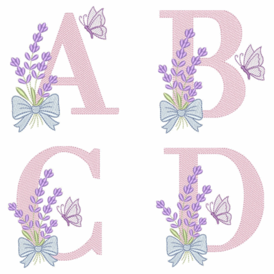 Coleção de alfabeto letras de forma3 (Pontos Leves)