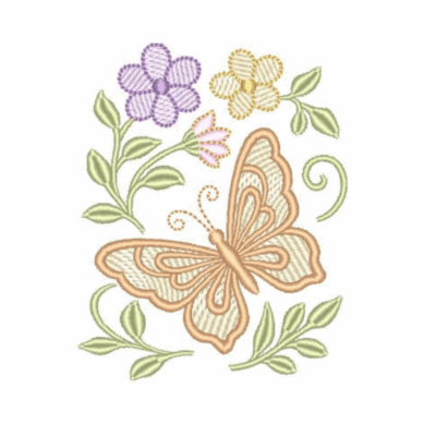 Floral e Borboleta01