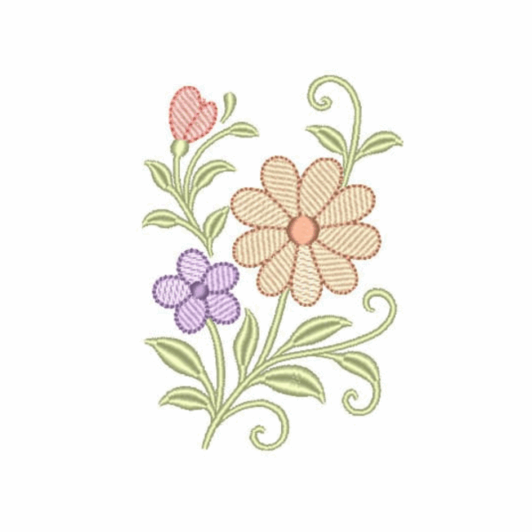Coleção com 05 matriz Floral e Borboletas1 - Imagem 4