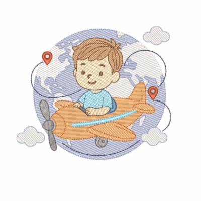 Menino no Avião Volta ao Mundo