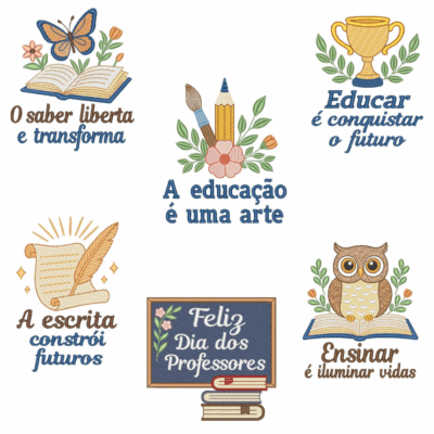 Coleção com 06 matriz Dia dos professores03