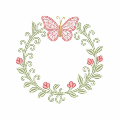 Moldura com Borboleta02