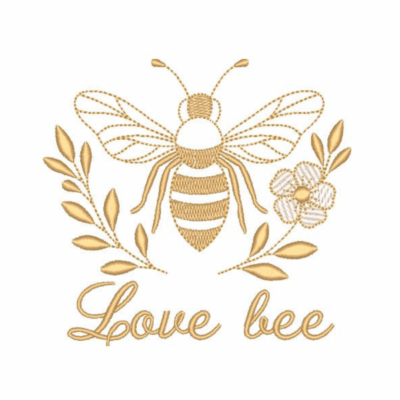 Abelha com Floral25