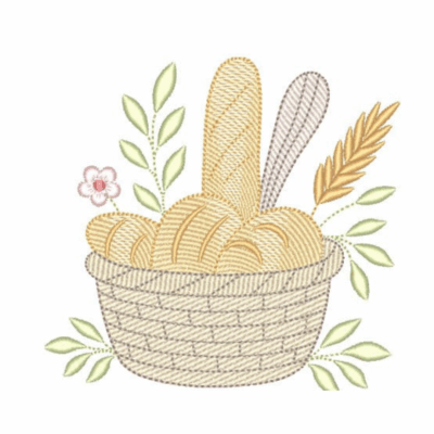 Cesto de Pães Artesanais