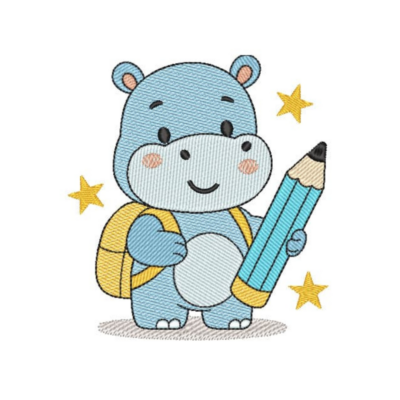 Hipopótamo Estudante