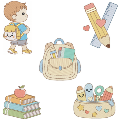 Coleção com 05 matriz Volta às Aulas11