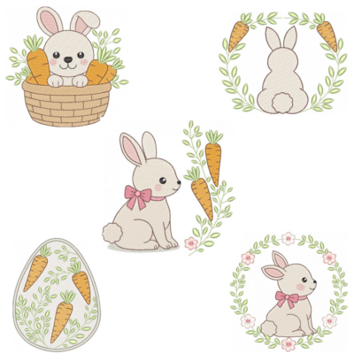 Coleção com 05 matriz Páscoa13