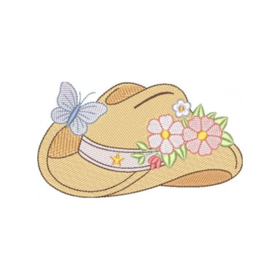 Chapéu com Floral