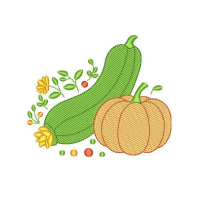 Abobrinha e Abóbora