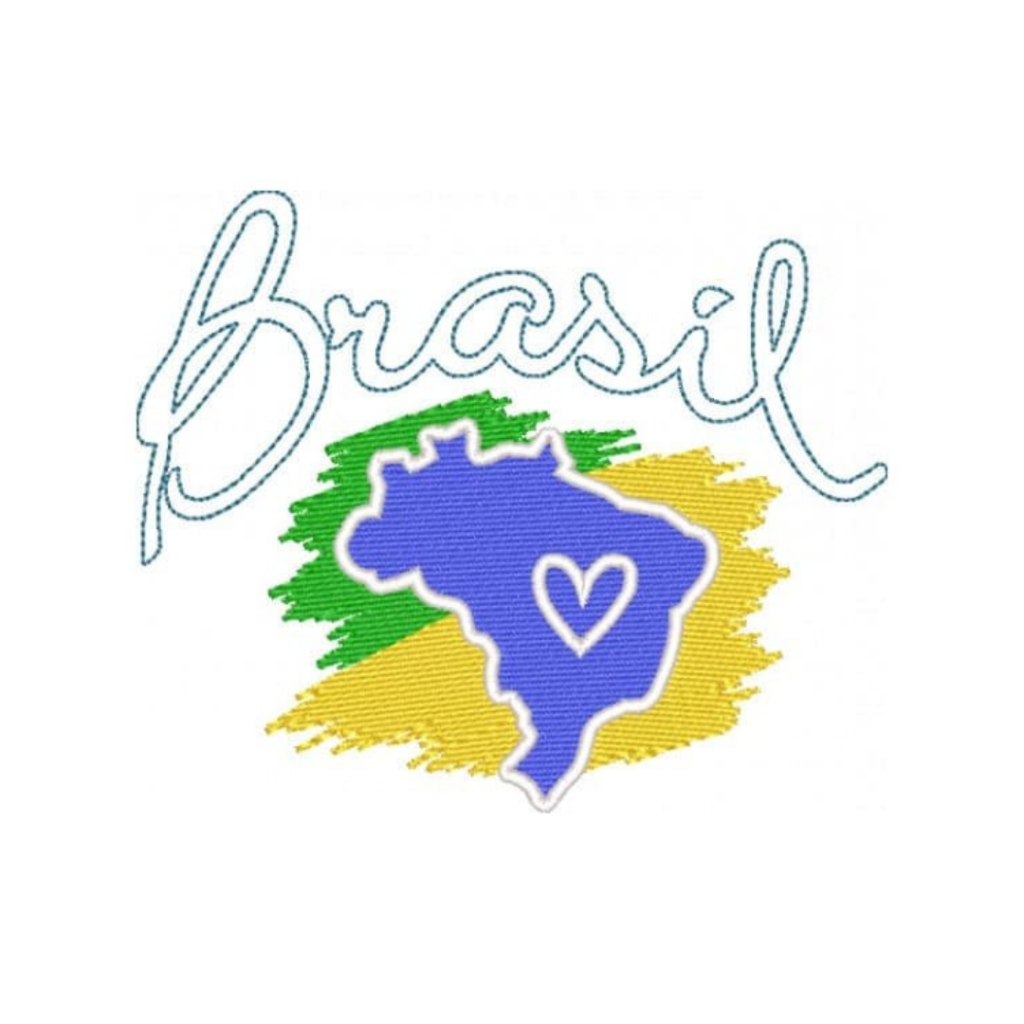 Brasil com mapa