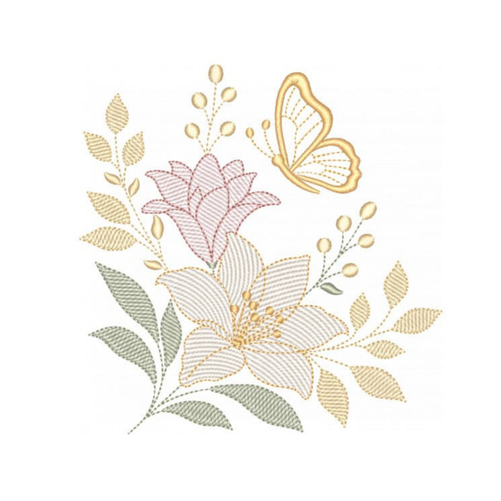Floral com Ramos