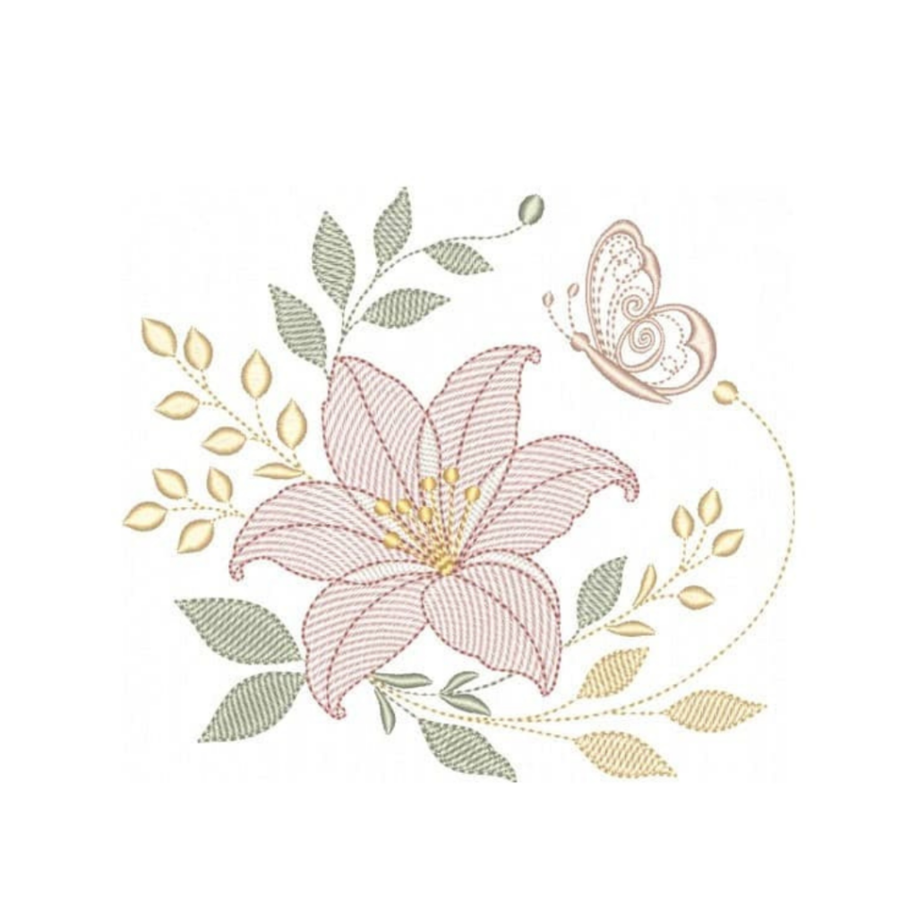 Flores com Ramos