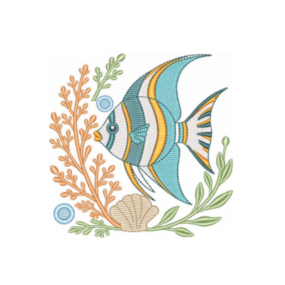 Peixe Tropical Marinho