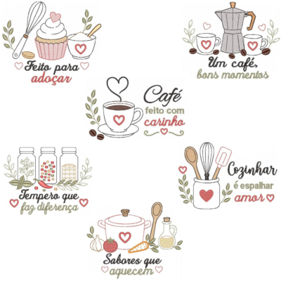 Coleção com 06 matriz Cozinha9 Minimalista2