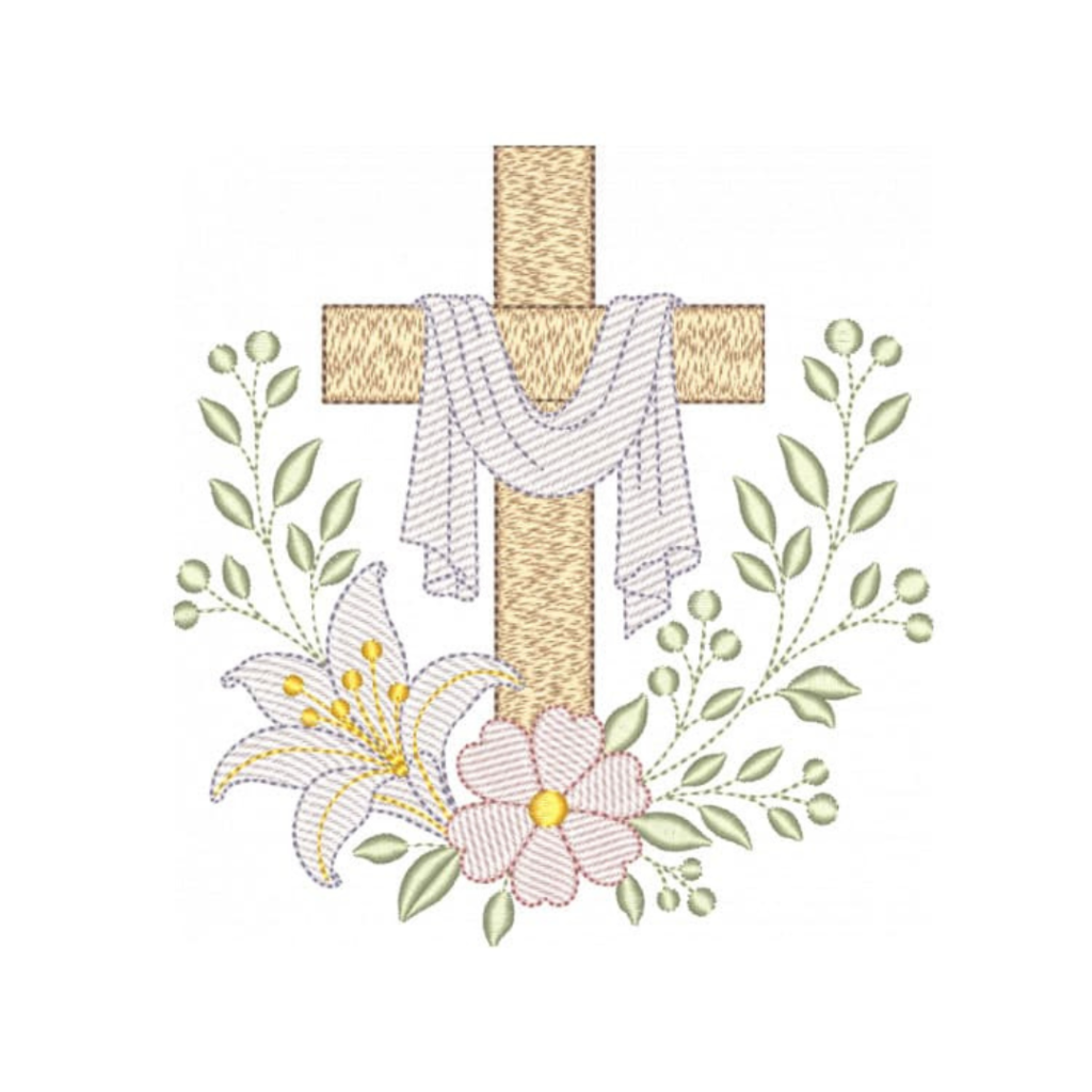 Cruz com Floral