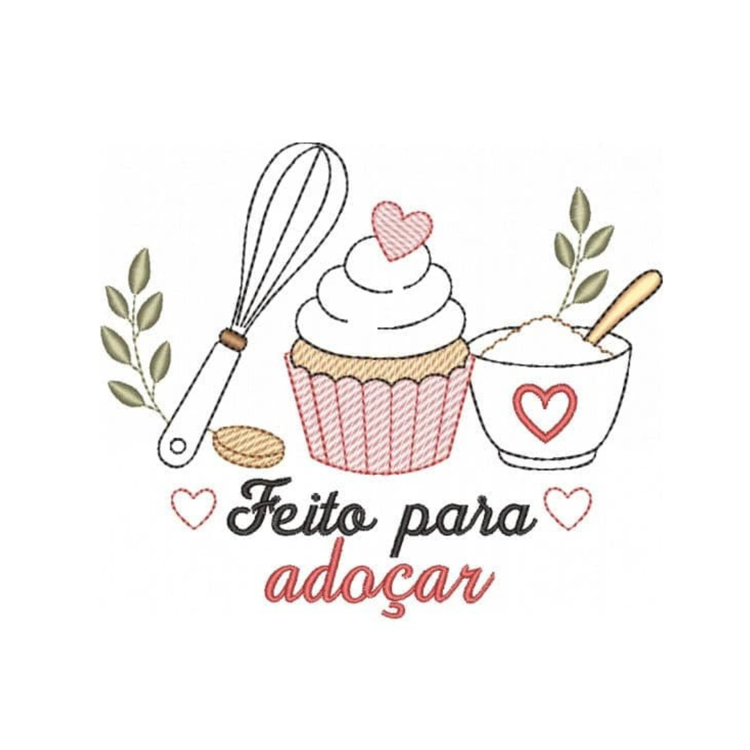Cupcake com Frase