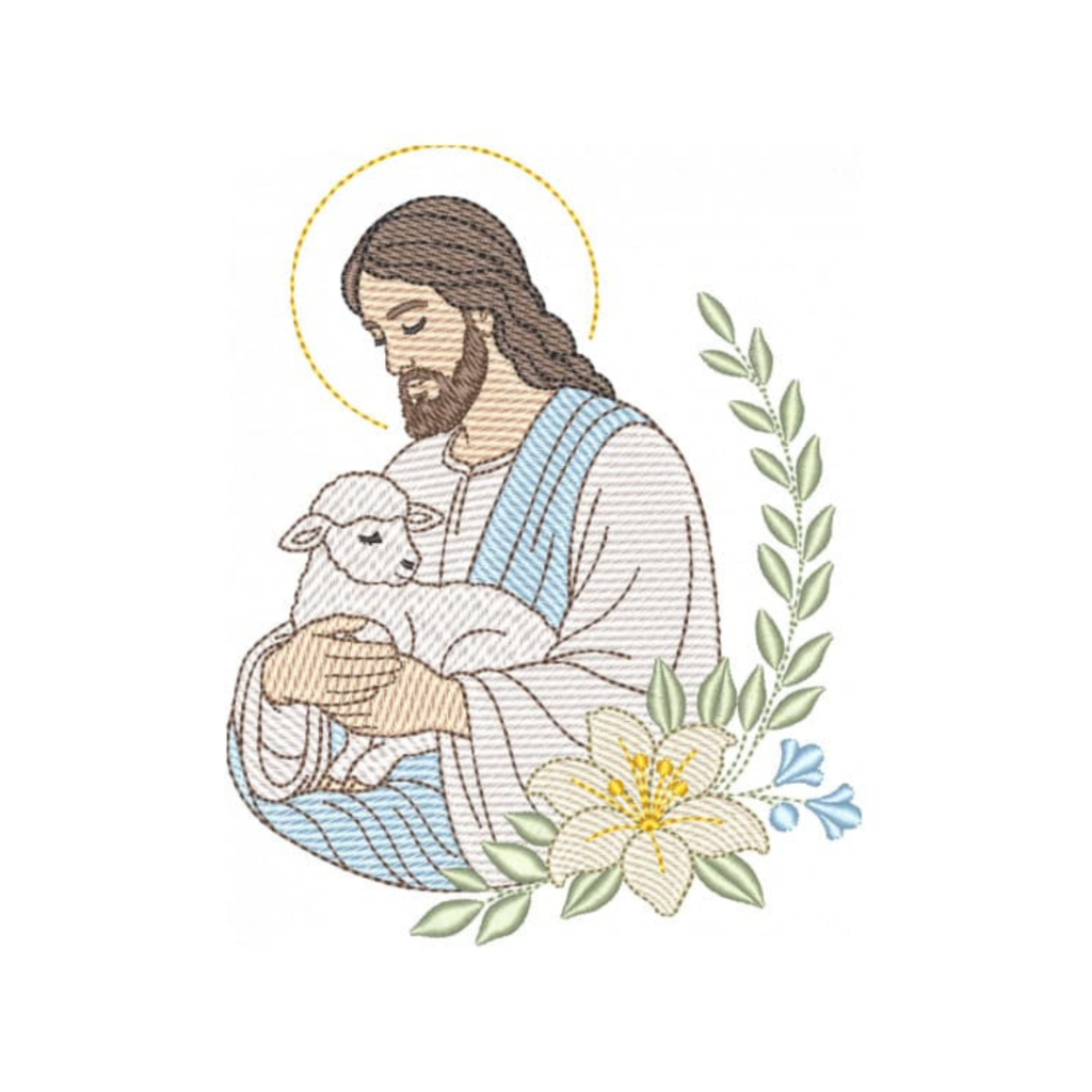 Jesus com Ovelha