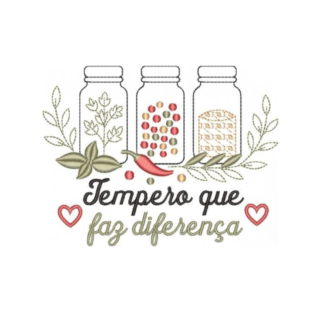 Temperos com Frase
