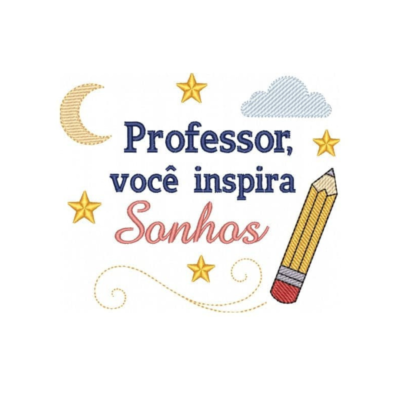 Lápis com Frase