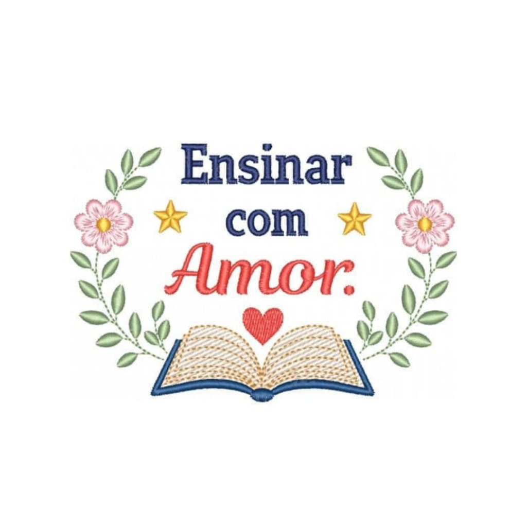 Livro com Frase