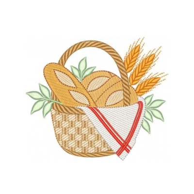 Cesta com Pães